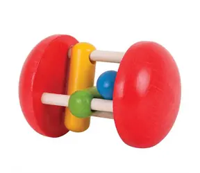 Tęczowy wałek Bigjigs Baby Rattle / od 0 lat