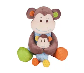 Bigjigs Baby Monkey Cheeky duży / od 0 lat