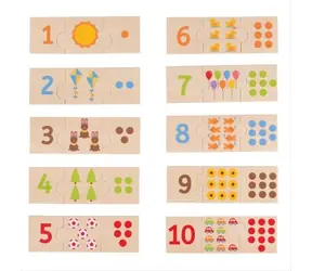 Bigjigs Toys Edukacyjne puzzle do liczenia / od 2 lat