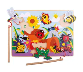 Bigjigs Toys Drewniany łapacz na owady / od 18 miesiąca