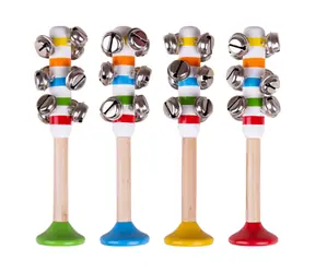 Bigjigs Toys Dzwoneczki w paski 1 szt. żółte / od 10 miesiąca