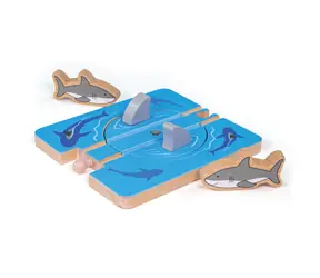 Bigjigs Rail Whirlpool z rekinami / od 3 lat