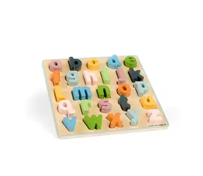 Bigjigs Toys Drewniane puzzle małe litery - abc