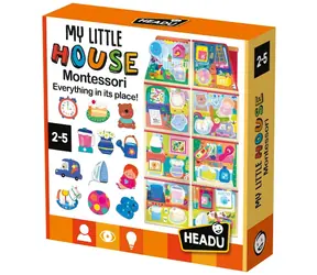 Headu EN: Montessori - Mój mały domek / od 2 roku życia
