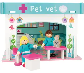 Przychodnia weterynaryjna dla Small Foot z wyposażeniem / od 3 lat