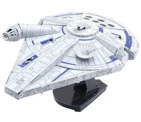 Puzzle 3D Metal Earth Star Wars: Sokół Millennium Lando / 39 elementów / od 14 lat