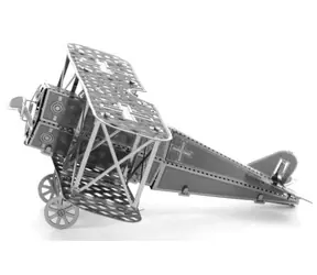 Puzzle 3D Metal Earth Dwupłatowiec Fokker D-VII / 13 elementów / od 14 lat