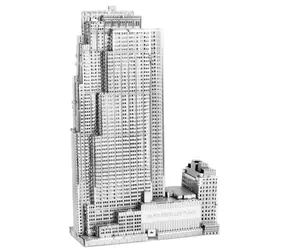 Puzzle 3D Metal Earth 30 Rockefeller Plaza (budynek GE) / 29 elementów / od 14 lat