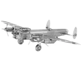 Puzzle 3D Metal Earth Bomber Avro Lancaster / 17 sztuk / od 14 lat