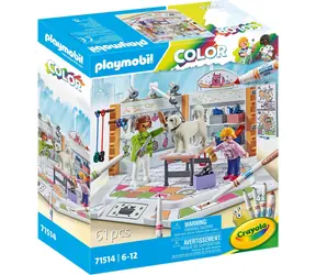 Playmobil® Color 71514 Salon pielęgnacji psów / Ilość sztuk: 61 / od 6 lat