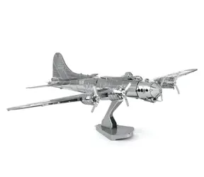 Puzzle 3D Metal Earth Bomber B-17 / 22 sztuki / od 14 lat