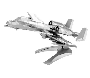 Puzzle 3D Metal Earth samolot A-10 Guziec / 29 sztuk / od 14 lat