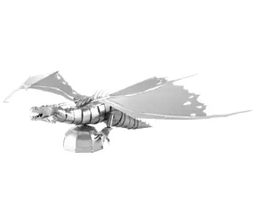 Puzzle 3D Metal Earth Harry Potter: Smok z Gringotta / 23 sztuki / od 14 lat