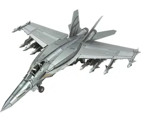 Metal Earth Puzzle 3D Fighter F/A-18 Super Hornet / od 14 lat
