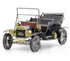 Puzzle 3D Metal Earth Ford model T 1908 (kolorowe) / 29 elementów / od 14 lat