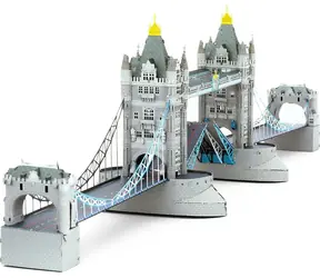 Puzzle 3D Metal Earth Seria Premium : Tower Bridge / od 14 lat 
