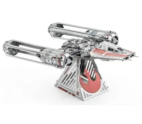 Puzzle 3D Metal Earth Star Wars: Myśliwiec Y-Wing Zorii / 93 elementy / od 14 lat