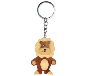 2Kids Toys Drewniany brelok do kluczy Stojący lew / od 3 lat