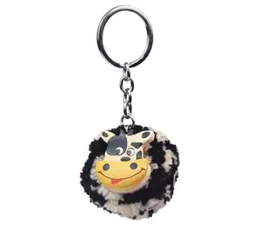 2Kids Toys Drewniany brelok z pomponem Krowa / od 3 lat