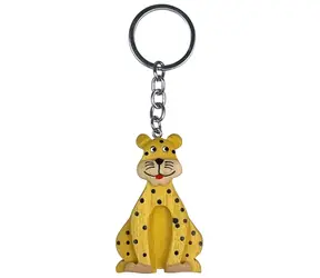 2Kids Toys Drewniany breloczek duży Leopard / od 3 lat