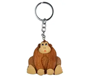2Kids Toys Drewniany brelok do kluczy, duża małpa / od 3 lat