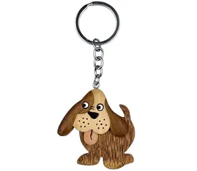 2Kids Toys Drewniany breloczek do kluczy, duży pies / od 3 lat