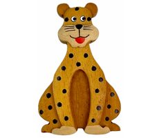 2Kids Toys Drewniany magnes duży Lampart