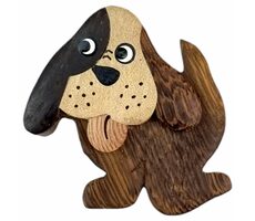 2Kids Toys Drewniany magnes duży pies
