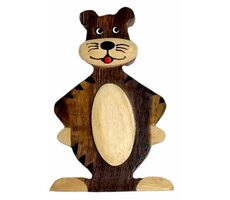 2Kids Toys Drewniany magnes duży Tygrys