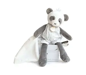 Pudełko upominkowe Doudou - Pluszowa panda z kocykiem 28 cm