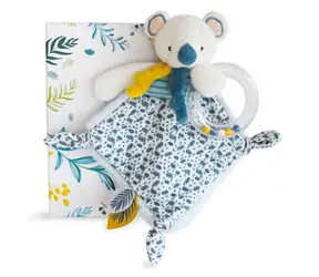 Doudou Zestaw upominkowy - koala Yoca z grzechotką 22 cm / od 0 lat