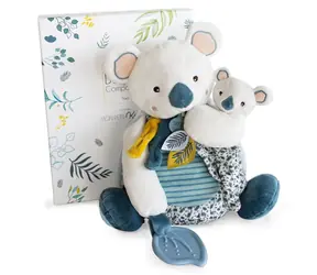 Doudou Zestaw upominkowy - koala Yoca z dzieckiem 25 cm / od 0 lat