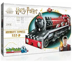 Puzzle 3D WREBBIT Harry Potter: Hogwart Express / 155 elementów / od 12 lat 