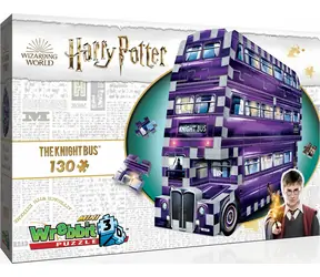 Puzzle 3D WREBBIT Harry Potter: Autobus ratunkowy / 130 elementów / od 12 lat 