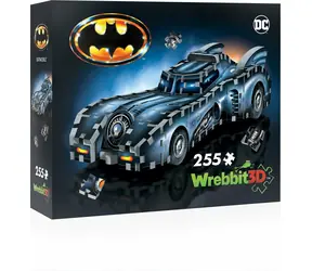 Puzzle 3D WREBBIT Batman: Batmobil / 255 elementów / od 12 lat 