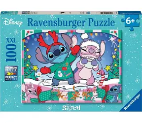 Ravensburger Disney: Ścieg na Boże Narodzenie / 100 sztuk / od 6 lat