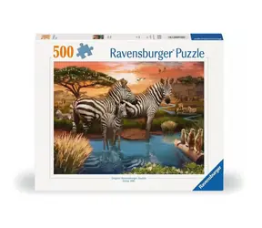 Ravensburger Zebry w wodopoju / 500 sztuk / od 12 lat