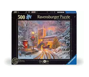 Ravensburger Starline Puzzle Luminous Świąteczna martwa natura / 500 elementów / od 12 lat