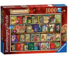Świąteczna biblioteka Ravensburger / 1000 sztuk / od 14 lat