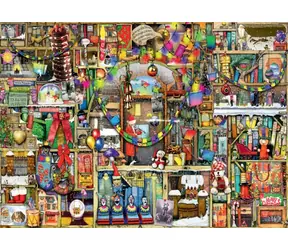 Kredens świąteczny Ravensburger / 1000 sztuk / od 14 lat