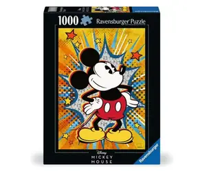 Ravensburger Disney: Retro Mickey / 1000 sztuk / od 14 lat