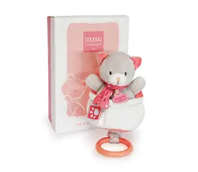 Doudou Pluszowa zabawka muzyczna 20 cm kot / od 0 lat
