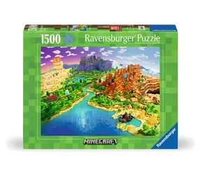 Ravensburger Minecraft: Świat Minecrafta / 1500 elementów / od 14 lat