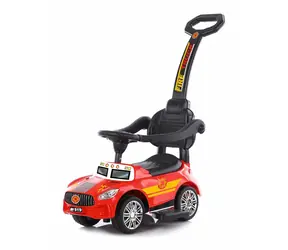 CHIPOLINO Deflektor z drążkiem prowadzącym i dźwiękami Strażacy / 1,5 - 3 lata / do 25 kg