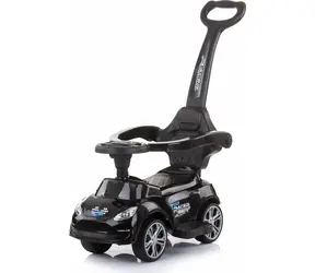 CHIPOLINO Zderzak z prowadnicą Turbo Black / od 3 - 6 lat / do 23 kg