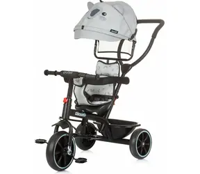 CHIPOLINO Rowerek trójkołowy z baldachimem Pulse 2w1 Koala / od 1,5 roku / do 25 kg