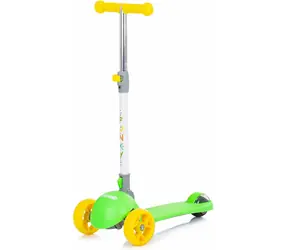 Hulajnoga CHIPOLINO Funky Żółto/Zielona / od 3 lat / do 50 kg