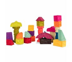 B-Toys Elemenosqueeze kostki / od 6 miesiąca