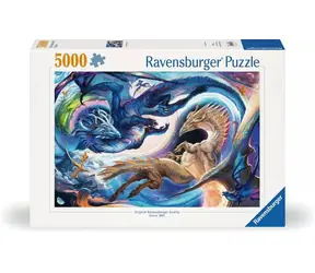Ravensburger Dragons - dzień i noc / 5000 sztuk / od 14 lat