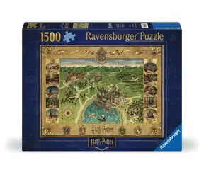 Ravensburger Harry Potter: Mapa Hogwartu - 1500 sztuk / od 14 lat